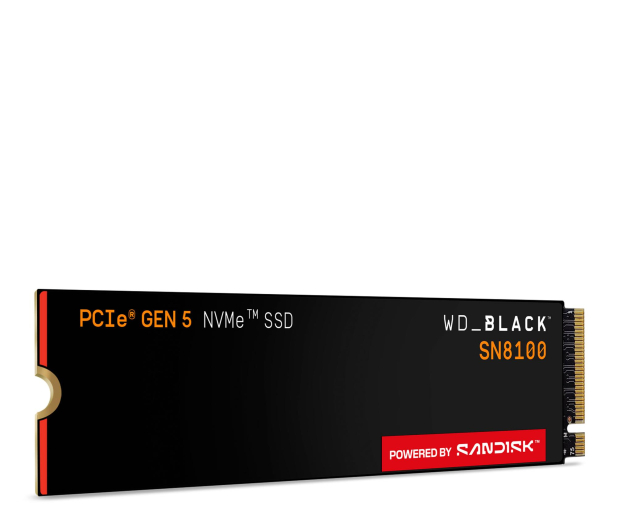 WD 1TB M.2 PCIe Gen5 NVMe Black SN8100 - 1336173 - zdjęcie 5